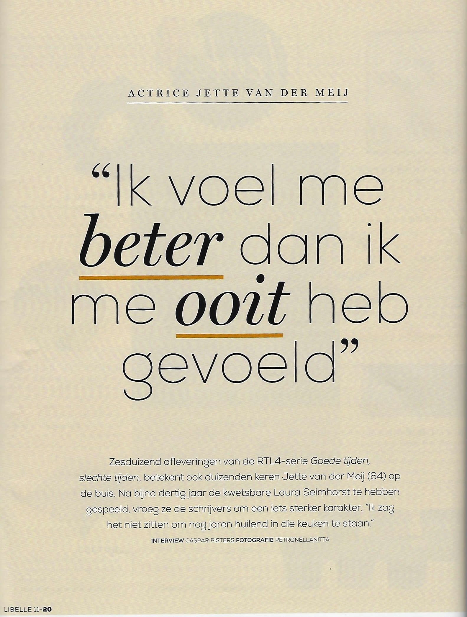 Libelle 11 13 mrt 19 Jette vd Meij